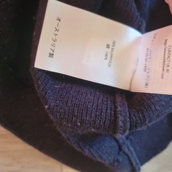 Eddie Bauer Mens XL Navy Blue Cotton Long Sleeve Polo Shirt - Picture 4 of 5